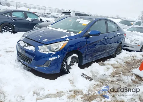 2015 Hyundai Accent Gls из США, поврежденный, VIN KMHCT4AEXFU932564